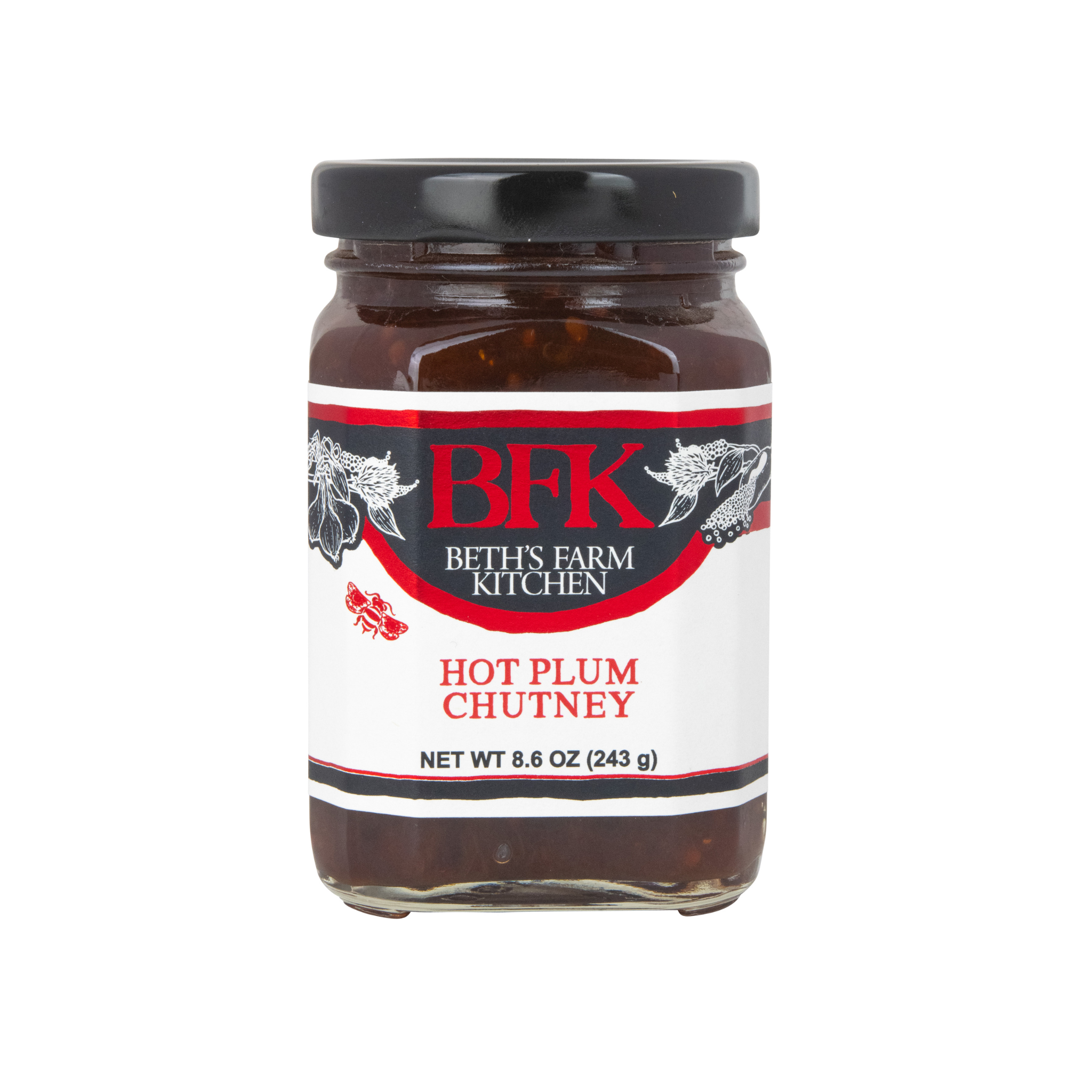 Jar of Hot Plum Chutney by Beth's Farm Kitchen