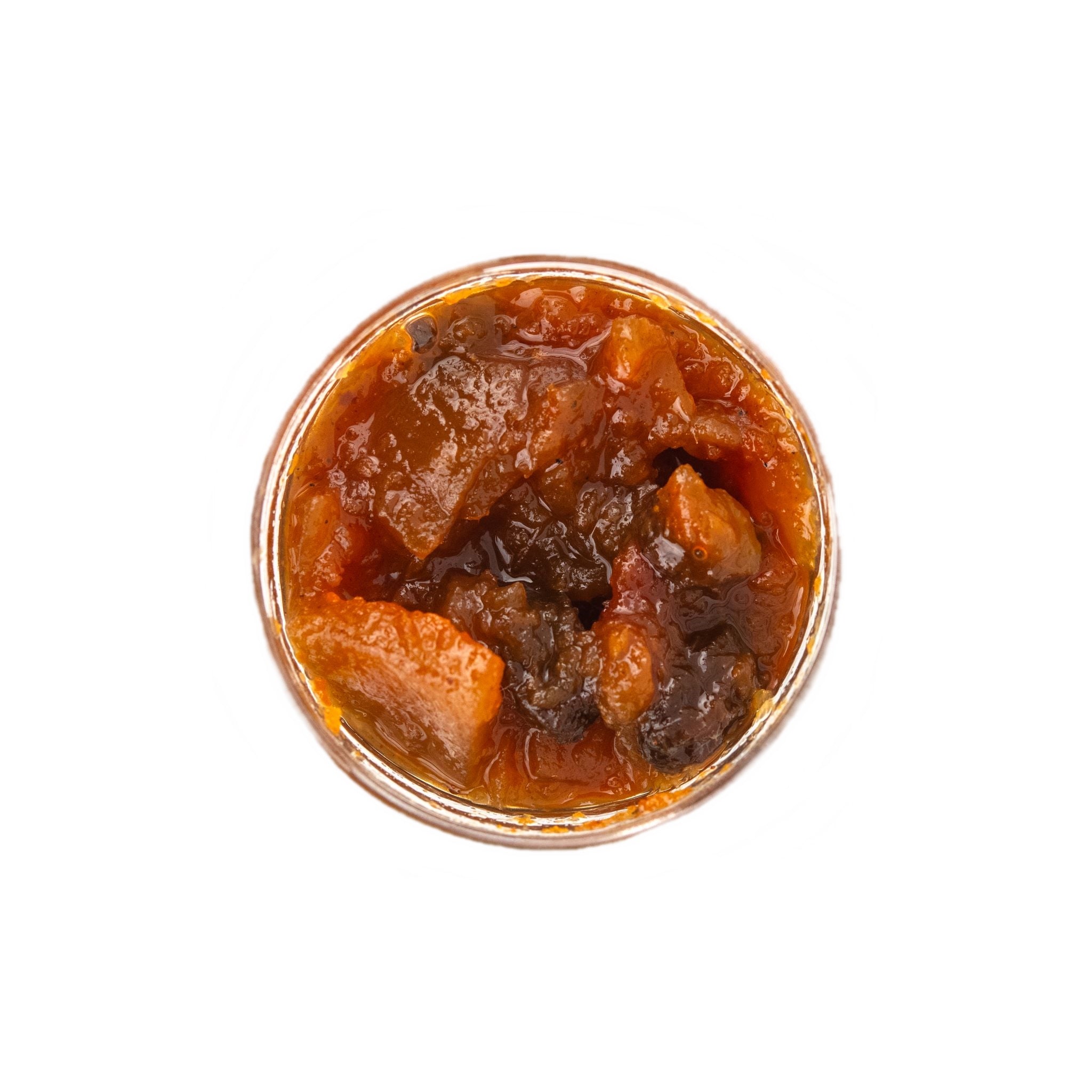 inside jar of Dutch apple sauce by Beth's Farm Kitchen