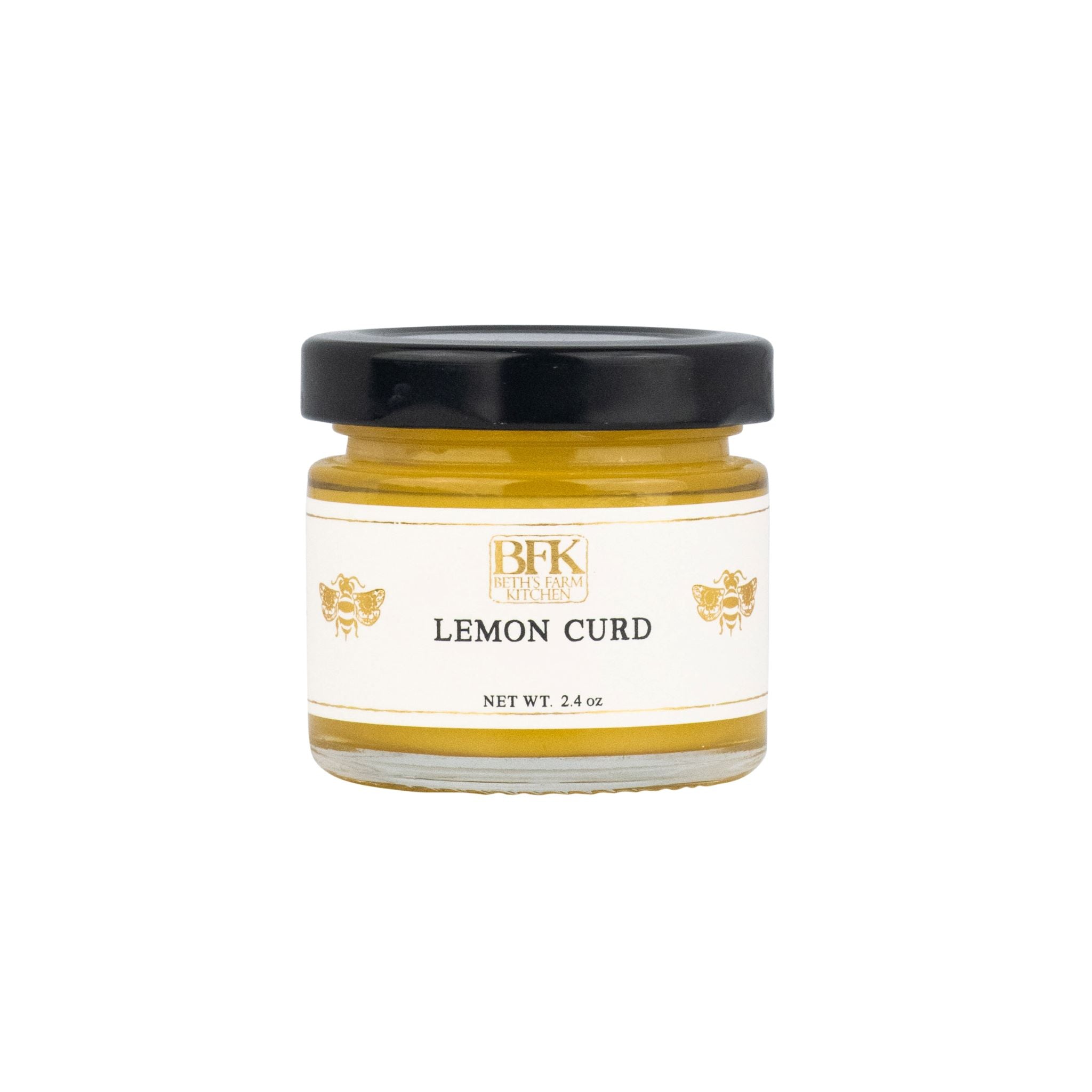 mini jar of lemon curd by Beth's Farm Kitchen