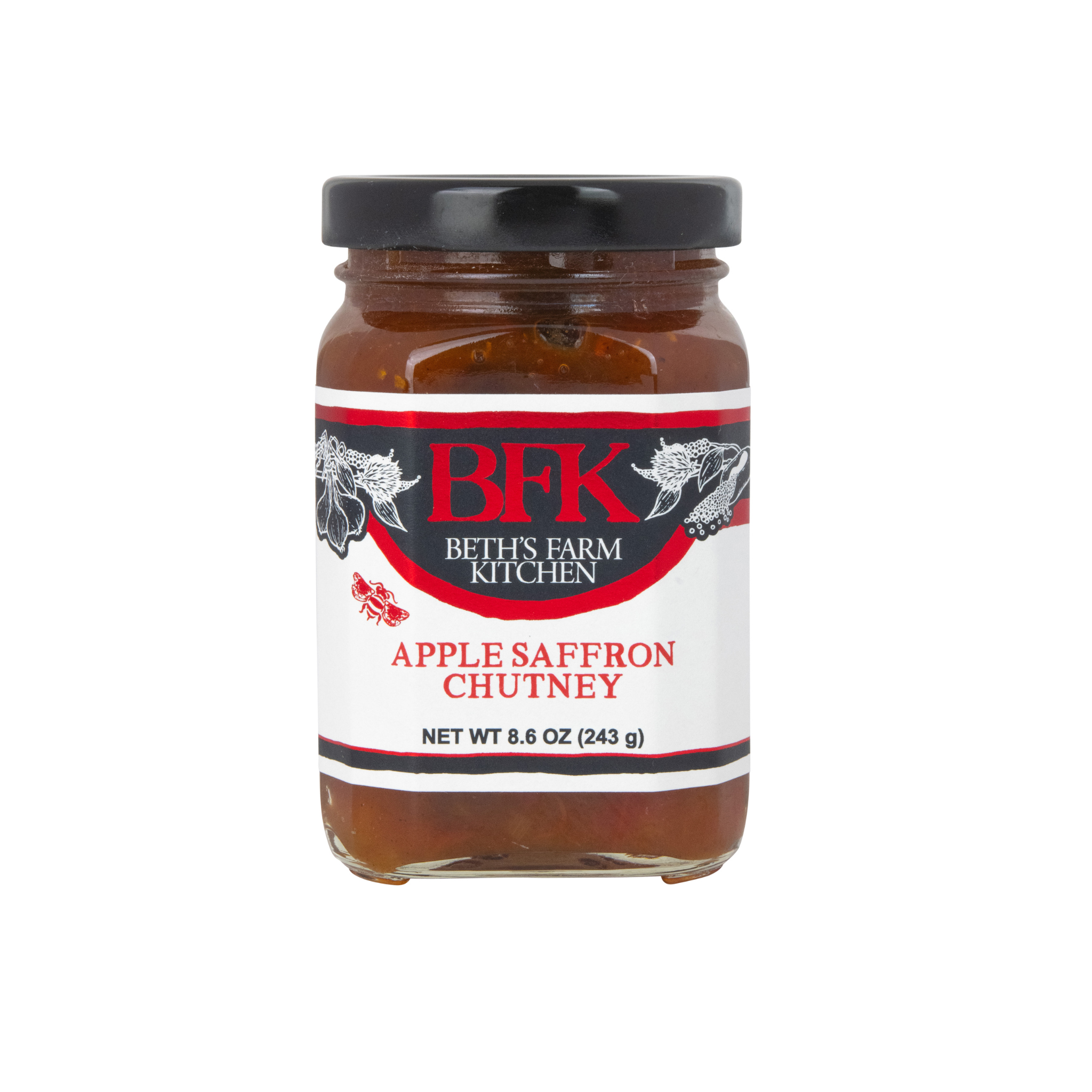 Jar of Apple Saffron Chutney by Beth's Farm Kitchen