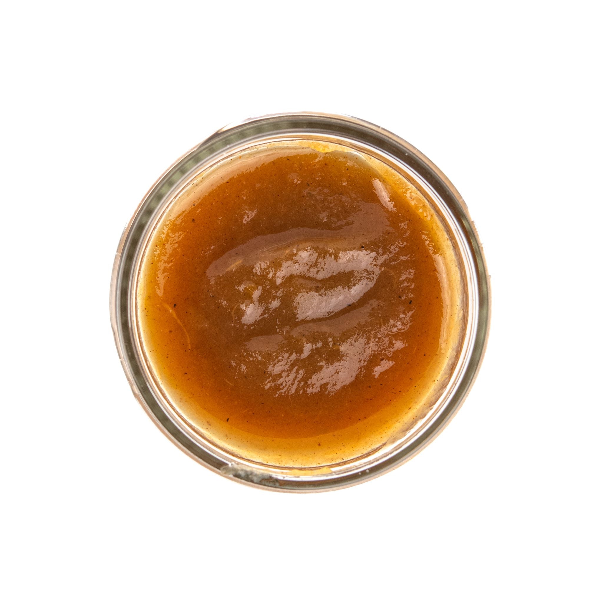 inside jar of apple butter by Beth's Farm Kitchen