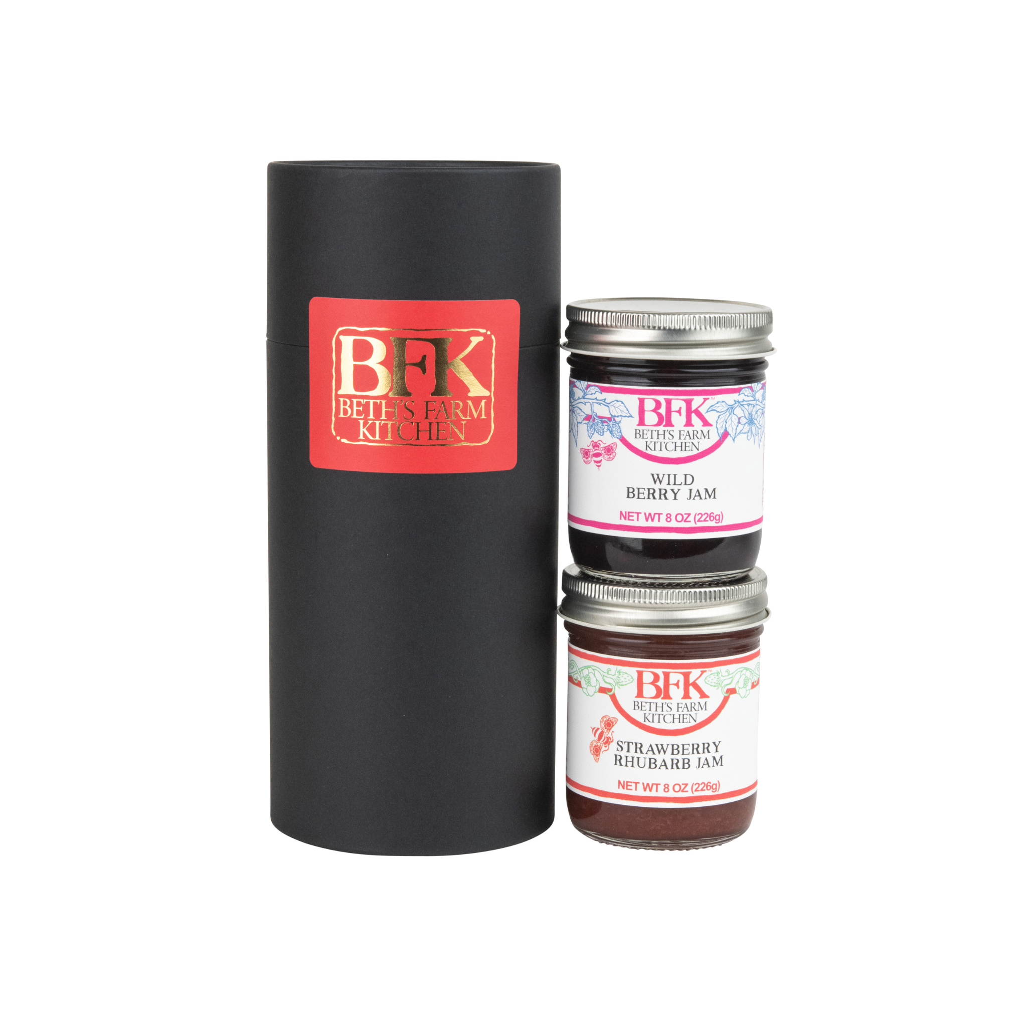 Best Sellers Jams - large gift tube by Beth's Farm Kitchen